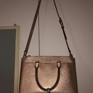 Tory Burch purse rose gold!! ❤️